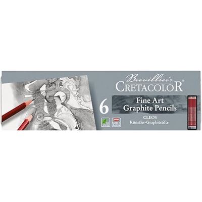 Cretacolor CLEOS Fine Art Graphite - Grafitpennor Cretacolor CLEOS Fine Art Graphite - Grafitpennor