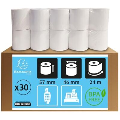 Exacompta Bob 1pli therm 55g57x46x12 imp sbpa par5 Exacompta Bob 1pli therm 55g57x46x12 imp sbpa par5