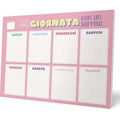 Grupo Erik Carouge Italian Weekly Planner A3 Desk Calendar Family Calendar 54 Tear Off Pages Desk Planner Organiser Planner Italian Gifts Calendar Family Planner Grupo Erik Carouge Italian Weekly Planner A3 Desk Calendar Family Calendar 54 Tear Off Pages Desk Planner Organiser Planner Italian Gifts Calendar Family Planner