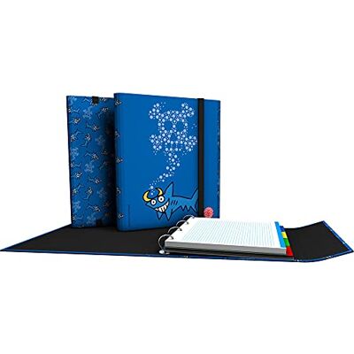 Grafoplás 88212633. Arkivhållare med ringar, A4, Lapel och stängning av gummi, inklusive reservdelar och separatorer, Carpeplus Katuki Saguyaki, Shark Grafoplás 88212633. Arkivhållare med ringar, A4, Lapel och stängning av gummi, inklusive reservdelar och separatorer, Carpeplus Katuki Saguyaki, Shark