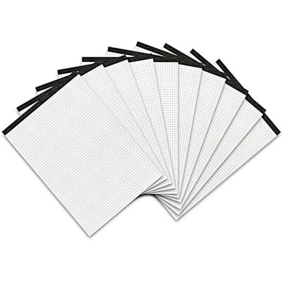 herlitz Landre A4-anteckningsblock, rutig utan omslag, 50 ark, 10-pack herlitz Landre A4-anteckningsblock, rutig utan omslag, 50 ark, 10-pack
