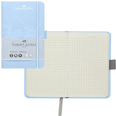 Faber-Castell 44359 – Anteckningsbok himmelsblå, 90 x 140 mm, 100 g/m², 194 sidor FSC-Mix papper Faber-Castell 44359 – Anteckningsbok himmelsblå, 90 x 140 mm, 100 g/m², 194 sidor FSC-Mix papper