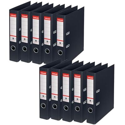Esselte E:LAF No1 POB CO² neutral A4 50 mm svart, pack 10 Esselte E:LAF No1 POB CO² neutral A4 50 mm svart, pack 10