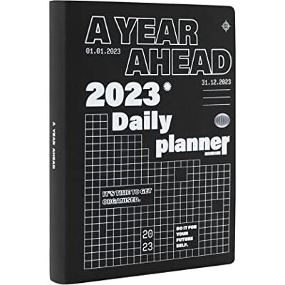 Kokonote Ett år framåt 2023 dagordning för sida – dagbok för återvunnet läder och miljövänligt bläck – årlig planerare 2023 – A5-planerare – planerare 2023 – 2023-agenda Kokonote Ett år framåt 2023 dagordning för sida – dagbok för återvunnet läder och miljövänligt bläck – årlig planerare 2023 – A5-planerare – planerare 2023 – 2023-agenda