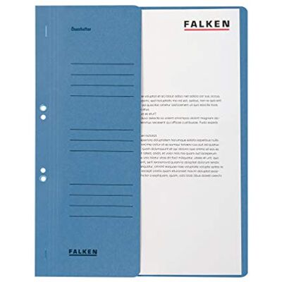 FALKEN Original 50-pack med ögongaller. Tillverkad i Tyskland. Tillverkad av återvunnen kartong med halva framsidan och kommersiell häftning för DIN A4 blå häftapparat mapp Blue Angel. FALKEN Original 50-pack med ögongaller. Tillverkad i Tyskland. Tillverkad av återvunnen kartong med halva framsidan och kommersiell häftning för DIN A4 blå häftapparat mapp Blue Angel.