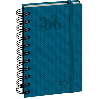 Exacompta – 15414E – fickkalender 15S, spiralbunden med elastiskt band, 9 x 14,6 cm, januari till december 2024, olika färger Exacompta – 15414E – fickkalender 15S, spiralbunden med elastiskt band, 9 x 14,6 cm, januari till december 2024, olika färger