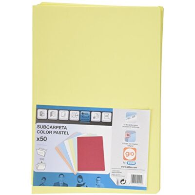 Elba Gio 40605 Undermappar, 50 enheter Elba Gio 40605 Undermappar, 50 enheter