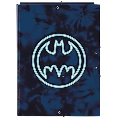 safta -M068 Batman Legendary-Folio med 3 flikar, perfekt för barn i olika åldrar, bekväm och mångsidig, kvalitet och styrka, 26 x 36,5 cm, färg marinblå, standard (512304068), Marinblå, Estándar, safta -M068 Batman Legendary-Folio med 3 flikar, perfekt för barn i olika åldrar, bekväm och mångsidig, kvalitet och styrka, 26 x 36,5 cm, färg marinblå, standard (512304068), Marinblå, Estándar,