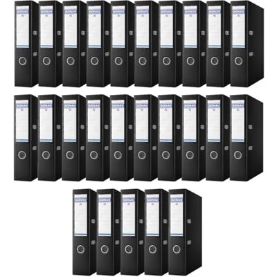 OFFICER PRODUCTS DONAU Master Mapp bred 25 förpackning/DIN A4/7,5 cm/25 stycken/svart/plastöverdrag PP/kartong papper slitsmapp kontorsmapp mapp ringpärm/grön punkt OFFICER PRODUCTS DONAU Master Mapp bred 25 förpackning/DIN A4/7,5 cm/25 stycken/svart/plastöverdrag PP/kartong papper slitsmapp kontorsmapp mapp ringpärm/grön punkt
