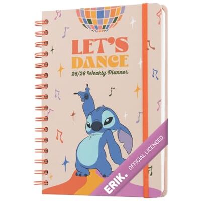 Grupo Erik A5 Academic Diary 2025-2026 Week To View Disney Stitch Stationery Back To School Planner 2025-2026 Student, A5 Mid Year Week To View Diary Stitch Gifts Grupo Erik A5 Academic Diary 2025-2026 Week To View Disney Stitch Stationery Back To School Planner 2025-2026 Student, A5 Mid Year Week To View Diary Stitch Gifts