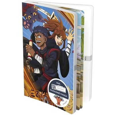 Hamelin MANGA dagboksdagbok 12 x 17 cm 2024-2025 av Vivi-Zama halvhårt omslag Hamelin MANGA dagboksdagbok 12 x 17 cm 2024-2025 av Vivi-Zama halvhårt omslag