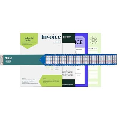 C-LINE kraftig dokumentsorterare med 5 indexsystem på 31 brevstorleksavdelare, 2-1/2 x 25-3/8 x 1-1/4 tum (30540) C-LINE kraftig dokumentsorterare med 5 indexsystem på 31 brevstorleksavdelare, 2-1/2 x 25-3/8 x 1-1/4 tum (30540)