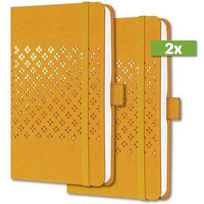 Sigel J4210 Jolie Agenda semainier 2024, styv koppling, 9,5 x 15 cm, 174 sidor, orange, 2 stycken Sigel J4210 Jolie Agenda semainier 2024, styv koppling, 9,5 x 15 cm, 174 sidor, orange, 2 stycken
