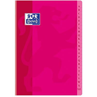 Oxford Classic häftad katalog A4 96 sidor små rutor 5 x 5 mm slumpmässiga färger Oxford Classic häftad katalog A4 96 sidor små rutor 5 x 5 mm slumpmässiga färger