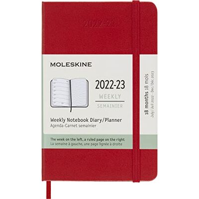 Moleskine 2023 18MONTH WEEKLY POCKET HAR Moleskine 2023 18MONTH WEEKLY POCKET HAR