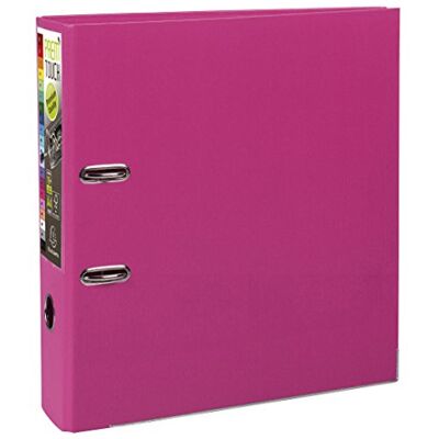 Exacompta Ref 53359E 1 Prem'Touch A4 MAXI häftapparat 80 mm rygg 80 mm mekanism Utvändiga mått: 32 x 30 x 8 cm A4 Maxi arkiveringsformat Färg: Hallon Exacompta Ref 53359E 1 Prem'Touch A4 MAXI häftapparat 80 mm rygg 80 mm mekanism Utvändiga mått: 32 x 30 x 8 cm A4 Maxi arkiveringsformat Färg: Hallon