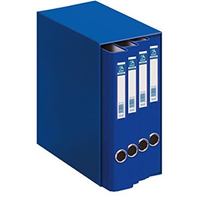 DOHE oficolor – modul, 4 mappar, Folio, blå DOHE oficolor – modul, 4 mappar, Folio, blå