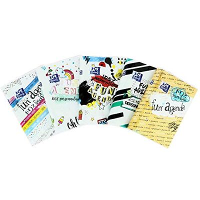 Oxford 100735999 Fun'Agenda Daglig skoldagbok 2019-2020 1 dag per sida 352 sidor 12 x 18 Oxford 100735999 Fun'Agenda Daglig skoldagbok 2019-2020 1 dag per sida 352 sidor 12 x 18