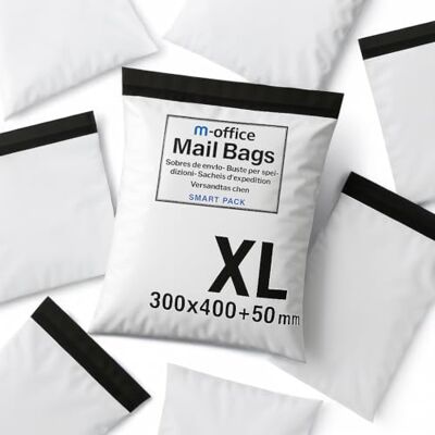 m-office Fraktpåse 100 st XL (350 × 450 + 50 mm) – Kuvert Vintepåsar Förpackningspaket Fraktpåsar Online frakt m-office Fraktpåse 100 st XL (350 × 450 + 50 mm) – Kuvert Vintepåsar Förpackningspaket Fraktpåsar Online frakt