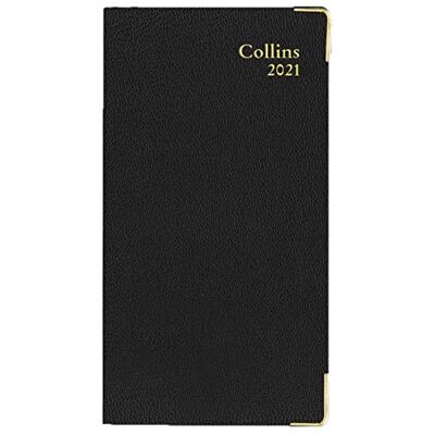 Collins CMB mötesplanerare 2021, smal, månadsvy, svart Collins CMB mötesplanerare 2021, smal, månadsvy, svart