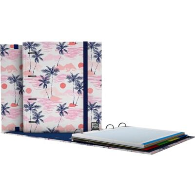 Grafoplás A4-mapp med stansade ringar med påfyllningsringar och avdelare. 90 g kvadratiska ark 5 x 5 färgkant, genomskinligt kuvert Sunset Bits och Bobs Pop Up Design Carpebook Grafoplás A4-mapp med stansade ringar med påfyllningsringar och avdelare. 90 g kvadratiska ark 5 x 5 färgkant, genomskinligt kuvert Sunset Bits och Bobs Pop Up Design Carpebook