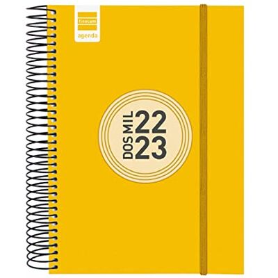 Finocam Agenda 2022 2023 Spionera Färg 1 Dag Sida september 2022 augusti 2023 (12 månader) Gul Spanska Finocam Agenda 2022 2023 Spionera Färg 1 Dag Sida september 2022 augusti 2023 (12 månader) Gul Spanska