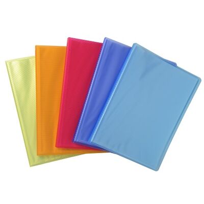 Exacompta Porte vues prolypropylene rigide linicolor 80 vues a4 Exacompta Porte vues prolypropylene rigide linicolor 80 vues a4