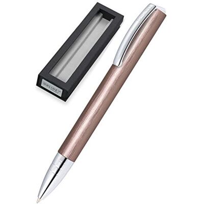 Online Rotationskulspetspenna Vision Smokey Rose med internt. Storrummets styrka M (medel), skrivfärg svart, kulspetspenna i högklassig presentask Färg: rosegold Online Rotationskulspetspenna Vision Smokey Rose med internt. Storrummets styrka M (medel), skrivfärg svart, kulspetspenna i högklassig presentask Färg: rosegold