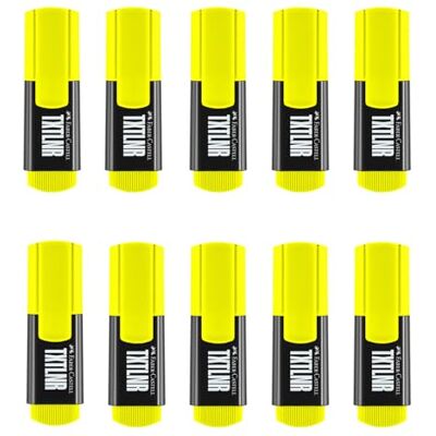 Faber-Castell 205251 märkpennor TXTLNR gul 10 st neonpennor för barn och vuxna, mini Faber-Castell 205251 märkpennor TXTLNR gul 10 st neonpennor för barn och vuxna, mini