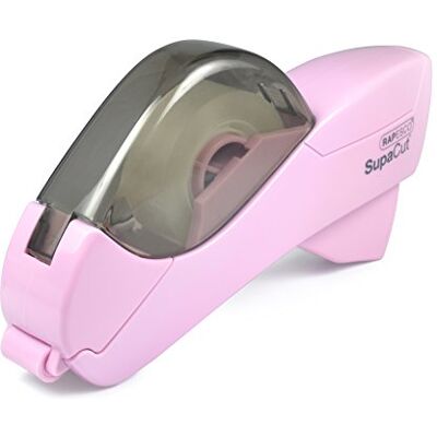 Rapesco 1441 SupaCut Tejpdispenser med 2 Tejprullar, Godisrosa Rapesco 1441 SupaCut Tejpdispenser med 2 Tejprullar, Godisrosa