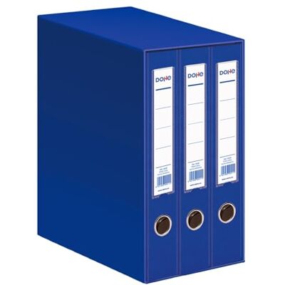 DOHE archicolor – modul 3 mapphöjder smal Folio, blå DOHE archicolor – modul 3 mapphöjder smal Folio, blå