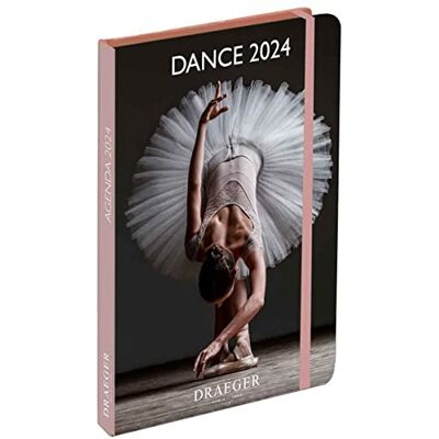 DRAEGER Paris A6 Dancing Special pocketbok januari-dec 2024 12 foton 11,5 x 16 cm hårt omslag märkesida 7 språk 1 vecka på 2 sidor FSC®-certifierat papper DRAEGER Paris A6 Dancing Special pocketbok januari-dec 2024 12 foton 11,5 x 16 cm hårt omslag märkesida 7 språk 1 vecka på 2 sidor FSC®-certifierat papper