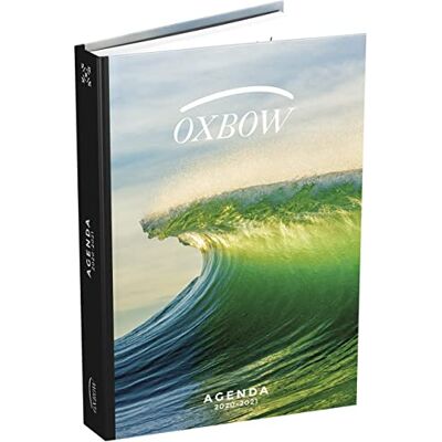 Oxbow School Agenda Wave 2020-2021 format 12 x 17cm dag 352 sidor hårt omslag grönt Oxbow School Agenda Wave 2020-2021 format 12 x 17cm dag 352 sidor hårt omslag grönt