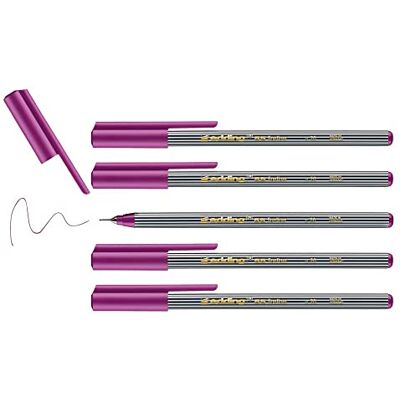 edding 55 – fineliner – magenta – 10 pennor – 0,3 mm spets – färgpenna för att skriva, rita, understryka, illustrera – för barn och vuxna, i skolan och hemma eller på kontoret edding 55 – fineliner – magenta – 10 pennor – 0,3 mm spets – färgpenna för att skriva, rita, understryka, illustrera – för barn och vuxna, i skolan och hemma eller på kontoret