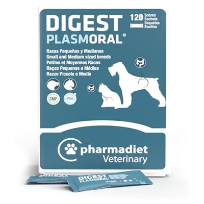 PHARMADIET Digest PLASMORAL 120 Kuvert Små och Medelstora Raser PHARMADIET Digest PLASMORAL 120 Kuvert Små och Medelstora Raser