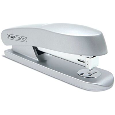 Rapesco Skippa häftklammer, 20 ark kapacitet använder häftklammer 24/6 och 26/6 mm – silver, 535891 1 SILVER Rapesco Skippa häftklammer, 20 ark kapacitet använder häftklammer 24/6 och 26/6 mm – silver, 535891 1 SILVER