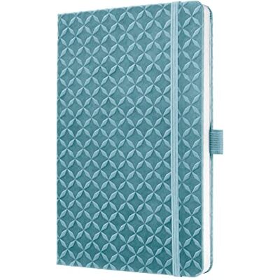 Sigel JN100 Notebook Jolie, fodrad, hårt omslag approx. A5 (13,5 x 20,3 cm) BLÅ Sigel JN100 Notebook Jolie, fodrad, hårt omslag approx. A5 (13,5 x 20,3 cm) BLÅ