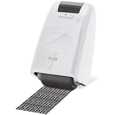 PLUS Japan, Guard-Your-ID kamouflage rullstämpel i vitt, 1 st paket (1 x 1 stämpel), IS-500 cm PLUS Japan, Guard-Your-ID kamouflage rullstämpel i vitt, 1 st paket (1 x 1 stämpel), IS-500 cm