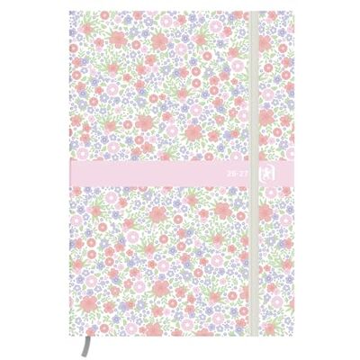 Oxford Flowers skolkalender, motiv 2017–2018 1 tagg per sida 352 sidor 12 x 18 cm blå Oxford Flowers skolkalender, motiv 2017–2018 1 tagg per sida 352 sidor 12 x 18 cm blå