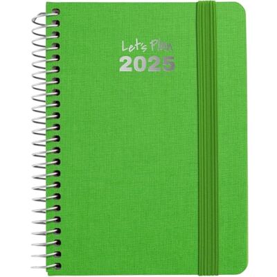 Grafoplás Grafoplas Agenda 2025 Dia by Pagina a6 Fancy-modell Grön färg Spanska Hårt fodrat tyg Elastisk stängning Inklusive klistermärken ikoner och meddelanden Januari till december FSC Grafoplás Grafoplas Agenda 2025 Dia by Pagina a6 Fancy-modell Grön färg Spanska Hårt fodrat tyg Elastisk stängning Inklusive klistermärken ikoner och meddelanden Januari till december FSC