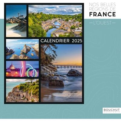 Bouchut ILLUSTER KALENDER "VÄST" 30 x 30 cm Bouchut ILLUSTER KALENDER "VÄST" 30 x 30 cm