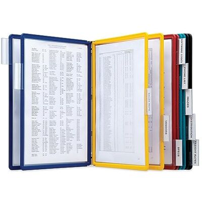 Durable HÅLLBAR VARIO Panel Wall Refernce System Väggsystem 10-Panel Assorted BLANDAT Durable HÅLLBAR VARIO Panel Wall Refernce System Väggsystem 10-Panel Assorted BLANDAT