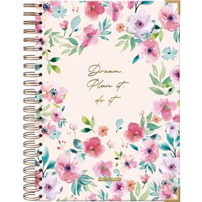 DOHE Bullet Journal A4 Punktmönstrad Anteckningsbok för Organisation och Noteringar, Storlek 21,5 x 30 cm, Dubbel Spiralbindning (Wire’o), 192 Sidor, Tjockt Papper på 100 g/m² Takenote Elba DOHE Bullet Journal A4 Punktmönstrad Anteckningsbok för Organisation och Noteringar, Storlek 21,5 x 30 cm, Dubbel Spiralbindning (Wire’o), 192 Sidor, Tjockt Papper på 100 g/m² Takenote Elba