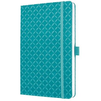 Sigel JN100 Notebook Jolie, fodrad, hårt omslag approx. A5 (13,5 x 20,3 cm) Turkos Sigel JN100 Notebook Jolie, fodrad, hårt omslag approx. A5 (13,5 x 20,3 cm) Turkos