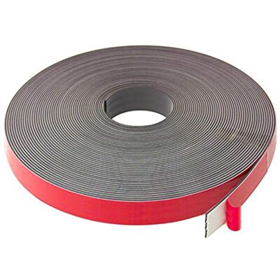 first4magnets Magnet Expert® 25,4 mm bred x 2,5 mm tjock skumlim magnetisk tejp – polaritet B (5 m längd) first4magnets Magnet Expert® 25,4 mm bred x 2,5 mm tjock skumlim magnetisk tejp – polaritet B (5 m längd)