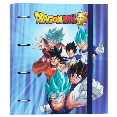 Grupo Erik Dragon Ball 4 Ring Binder Premium A4 Folders Ring Binder 10.6 x 12.6 inches / 27 x 32 cm Ring Binder A4 A4 Ringbinder 4 Ring Binder A4 Cute Stationery Grupo Erik Dragon Ball 4 Ring Binder Premium A4 Folders Ring Binder 10.6 x 12.6 inches / 27 x 32 cm Ring Binder A4 A4 Ringbinder 4 Ring Binder A4 Cute Stationery
