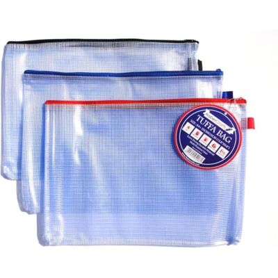 Habercrafts A4 Tuff väska dragkedja plånbok genomskinliga plastplånböcker dragkedja påse fil pennfodral mapp vattentåliga förstärkta slitstarka nätväskor (passar A4-3-pack) Habercrafts A4 Tuff väska dragkedja plånbok genomskinliga plastplånböcker dragkedja påse fil pennfodral mapp vattentåliga förstärkta slitstarka nätväskor (passar A4-3-pack)