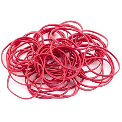 D.RECT – gummiband 1 kg påse 60 mm diameter bred 3 mm gummiring band för hushåll, arbete, kontor återanvändbara, hållbara, stabila, röda D.RECT – gummiband 1 kg påse 60 mm diameter bred 3 mm gummiring band för hushåll, arbete, kontor återanvändbara, hållbara, stabila, röda