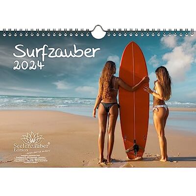 Seelenzauber Surfmagi DIN A4-kalender för 2024 semester strand surfare och surfing – sjömagi Seelenzauber Surfmagi DIN A4-kalender för 2024 semester strand surfare och surfing – sjömagi