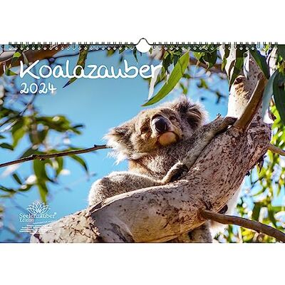 Seelenzauber Koalazauber DIN A3-kalender för 2024 koalaabärer, koala – själmagi Seelenzauber Koalazauber DIN A3-kalender för 2024 koalaabärer, koala – själmagi